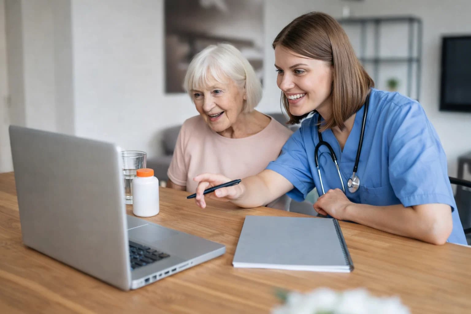 Occupational therapy session at Social Services